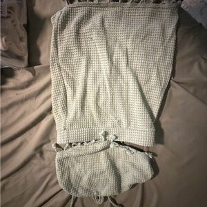 Cozy Knit two piece  with Tassels